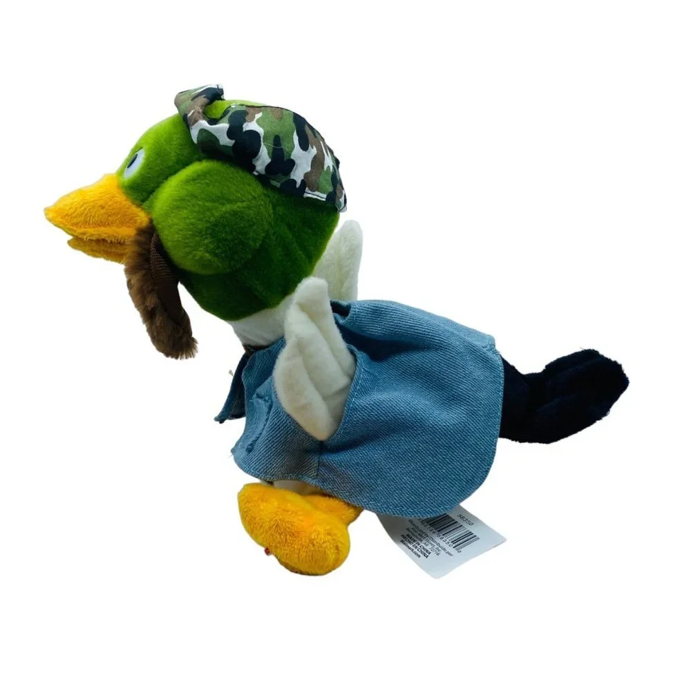 Gemmy Duck Plush Toy Animated Singing A Country Boy Can Survive 8.5